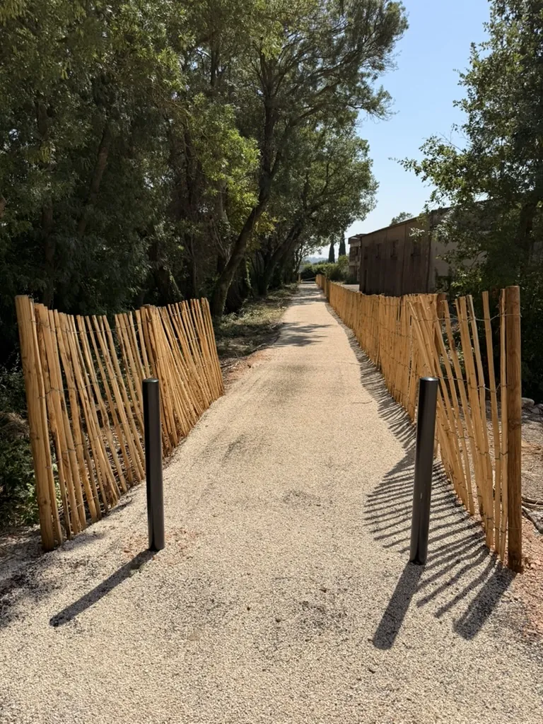 Chemin d'accès piéton au cabinet